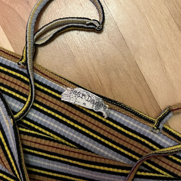 ✨2 for $25✨Bear Dance | Striped Bodycon mini - Picture 2 of 3